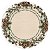 Capa de Sousplat Natalina Encanto Das Pinhas 534051 2Und 35cm Belchior - Imagem 1