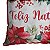 Almofada Natalina Cordone Feliz Natal 445506 43x43cm Belchior - Imagem 2