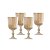 Taça De Vidro P/ Licor 75ml Ambar Lines C/4 20641 Wolff - Imagem 1