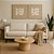 Quadro Em Linho e Texturizado 18177-B 60x60x3,5cm Tela Mart - Imagem 3