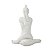 Escultura Yoga Posição de Torção 18521 30x24x19cm Mart - Imagem 1