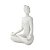 Escultura Yoga Posição de Lótus 18522 30x22x15,5cm Mart - Imagem 2