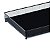 Bandeja Em Metal Preto C/ Vidro Espelhado 11981 4x28x18cm Mart - Imagem 2