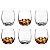 Copo Baixo C/6 P/ Whisky Polo 58159 410ml Bohemia - Imagem 2