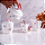 Xícara de Chá C/6 de Porcelana Borboletas 200ml Wolff - Imagem 2