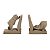 Escultura Aparador de Livros Urso 16x34x9cm 18538 Mart - Imagem 1