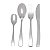 Faqueiro 24 Peças de Aço Inox 1018102 22X2X1CM Cromus - Imagem 2