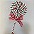 Pick Galho Natalino Lollipop 41cm 1006691 1un Cromus - Imagem 2