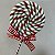 Pick Galho Natalino Lollipop 41cm 1006691 1un Cromus - Imagem 4