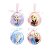 Bola Natalina Disney 8cm C/4 Frozen 1118105  Cromus - Imagem 3
