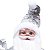 Papai Noel Decorativo Prata 120cm Natal Rei Do Armarinho - Imagem 4
