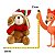 Mini Pelucia Cachorro C/Gorro 12cm 1Un 1114146 Cromus - Imagem 3