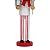 Soldado de Chumbo Decorativo 36cm 1021664 Cromus - Imagem 3
