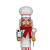 Soldado de Chumbo Decorativo 36cm 1021664 Cromus - Imagem 2