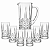 Jarra Queen 1,2L C/6 Copos de Vidro 320ml 20749 Wolff - Imagem 1
