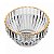 Bowl Imperatriz C/Fio De Ouro CJ C/4 11x6,5cm 20848 Wolff - Imagem 2