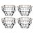 Bowl Imperatriz C/Fio De Ouro CJ C/4 11x6,5cm 20848 Wolff - Imagem 1