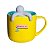 Caneca Infusor Bob Esponja  Pink 10025190 350ml Zonacriativa - Imagem 2