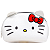 Estojo Necessaire C/Aplique Hello  Kitty 10073196 ZonaCriativa - Imagem 1