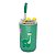 Copo C/Canudo Neo Dinossauro 10025707 300ml ZonaCriativa - Imagem 3