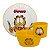 Prato  Kit Breakfast Garfield 10025665 300ml Zonacriativa - Imagem 1