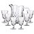 Jarra Dublin de Vidro 1,5L C/ 6 Copos 200ml 7218 Lyor - Imagem 1