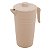 Jarra Lines Bege De Bambu E PP 1,7L 2870 Lyor - Imagem 1
