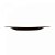 Prato Raso Opalino Carine Black 5866 1Und 27cm Lyor - Imagem 3