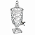 Dispenser /Suqueira Cristal Ecológico 6775 4,7L Lyor - Imagem 1
