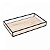 Bandeja de Metal Preta C/ Palha 20cm X 30cm X 3cm 5628 Lyor - Imagem 4