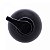 Porta Creme De Vidro Preto Fosco C/ Pump 250ml 2686 Lyor - Imagem 2