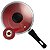 Panela de Indução Alumínio e Cerâmica Vermelha 18cm 220094 Lyor - Imagem 2