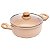 Panela Caçarola de Indução Alumínio e Cerâmica Bege 20cm 220095 Lyor - Imagem 1