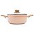 Panela Caçarola de Indução Alumínio e Cerâmica Bege 20cm 220095 Lyor - Imagem 3