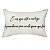 Almofada Sarja C/ Frase 190-01 35X52 Decortextil - Imagem 1