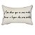 Almofada Sarja C/ Frase 190-02 35X52 Decortextil - Imagem 1