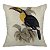 Almofada Passaro Tucano 420-01 52x52cm Decortextil - Imagem 1