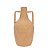 Vaso Em Terroso Metal 39x20,5cm 18943 Mart - Imagem 1