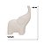 Escultura Elefante Cinza 18x14,5x7,5cm 18976-G Mart - Imagem 2