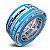 Fita Crepe Azul Neon Imobiliaria 45x50mt  Adere - Imagem 2
