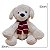 Urso Natalino Marrom e Vermelho 53cm 1056600 Cromus - Imagem 3