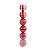 Bola Natalina 7cm Vermelha Fosco C/6 PC 1026474 Cromus - Imagem 3