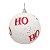 Bola Natalina 10cm Disney Hoho C/4 1923066 Cromus - Imagem 4