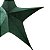 Estrela Natalina Verde 65cm Em Tecido 1038002 Cromus - Imagem 3