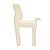 Escultura Cavalo Em Poliresina 23x15,5x4,5cm 19035 Mart - Imagem 1