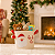Cesto Natalino Noel Hohoho Vermelha 25cm C/1UN 1057072 Cromus - Imagem 2