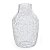 Mini Vaso De Vidro 14,5x9cm Transparente 19488-G Mart - Imagem 1