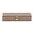 Caixa Organizadora Marrom Em PU 19337 6x27x11cm Mart - Imagem 1