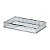 Bandeja Prata Em Metal E Vidro P 4x23x14cm 19586 Mart - Imagem 1