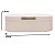 Caixa Organizadora Bege Em PU 19514-P 8,5x25x12cm Mart - Imagem 4